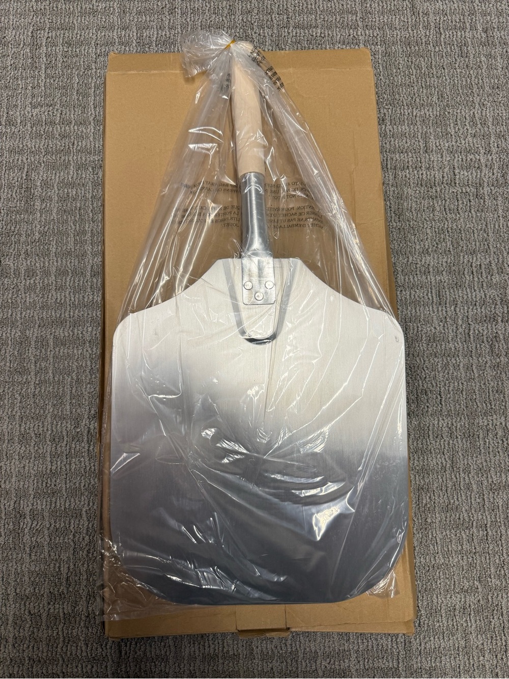 Williams Sonoma Aluminum Pizza Peel with Light Wood Handle
